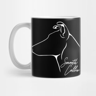 Proud Smooth Collie profile dog lover Mug